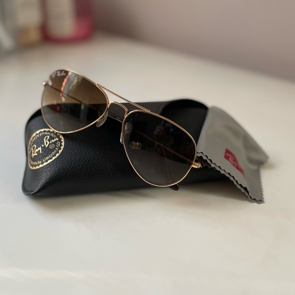 Ray-Ban | Accessories | Rayban Mini Aviator Sunglasses | Poshmark